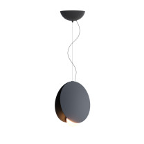 Fabbian Akoya LED Pendant - Small, Anthracite