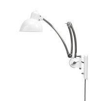 FRITZ HANSEN KAISER Idell Wall Lamp White Chrome 2