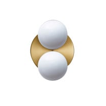 SkLO Dot 2x Wall/ Ceiling Light - White/ White