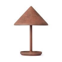 Mater Terra LED Portable Lamp Rust Red