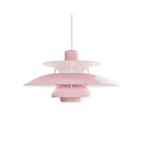 Louis Poulsen PH 5 320 Opal Pendant - Opal Pale Rose