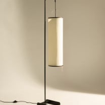 Gubi Silk Lantern Floor Lamp In Situ