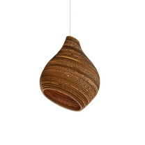 Graypants Scraplights Hive Pendant - Small, Natural