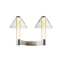 Marset Fragile A2 Wall Light Aluminium - Cone