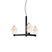 Marset Fragile LED Chandelier CH3 Black