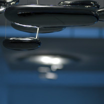 Artemide Mercury LED Ceiling Light Close Up