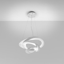 Artemide Pirce Mini Suspension on Grey Background