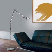 Artemide Tolomeo LED Terra Floor Lamp in situ 