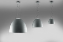 Artemide Nur LED Pendant Light Anthracite grey