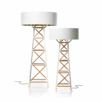 Moooi Construction Floor Lamp White Medium and Large 