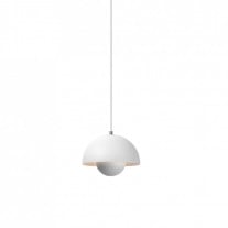 &Tradition Flowerpot VP1 Pendant in Matte White