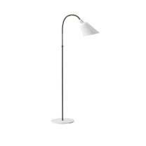 &Tradition Bellevue AJ7 Floor Lamp White and bronzed brass
