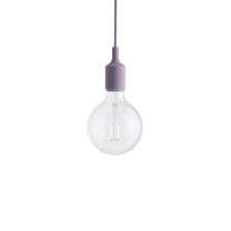 Muuto E27 Pendant Light - Dusty Lilac