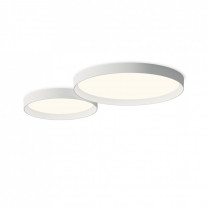 Vibia Up Double LED Ceiling Light - White