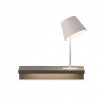 Vibia Suite 6046 LED Wall Light - Chocolate