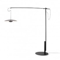 Marset Ginger XXL 60 LED Floor Lamp Wenge 