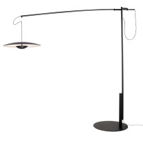 Marset Ginger XXL 60 LED Floor Lamp Wenge White