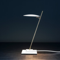 Catellani & Smith Lederam T1 LED Table Lamp White