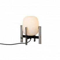 Santa & Cole Cestita Metalica Table Lamp On