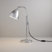 Original BTC Task Table Lamp Polished Aluminium