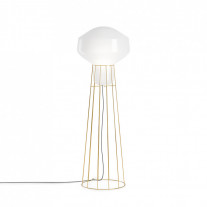 Fabbian Aerostat Floor Lamp - Brass Plated