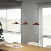 Bover Non La Set of 3 LED Pendants Above Dining Table