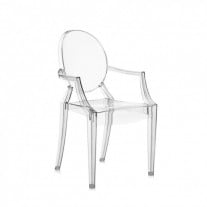  Kartell Kids Lou Lou Ghost Chair Crystal