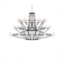 Moooi Coppelia Suspended LED Chandelier - Black Small