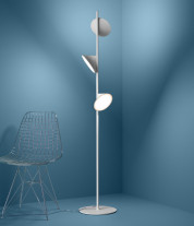 Axolight Orchid LED Floor Lamp White