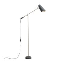 Northern Birdy Floor Lamp Grey/Steel