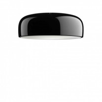 Flos Smithfield C Pro LED Ceiling Light Glossy Black