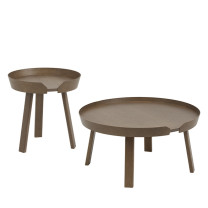 Muuto Around Coffee Table - Stained Dark Brown