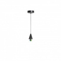 Petite Friture LED Cherry Pendant Extra Small Black & Rainbow