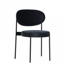 Verpan Series 430 Chair Blue Black Frame 