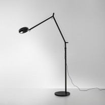 Artemide Demetra Professional Reading Floor lamp Opaque black