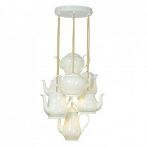 Original BTC Teapot Group of Seven Pendant Light 