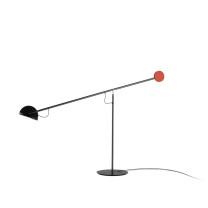 Marset Copernica M LED Table Lamp Graphite-Red-Black