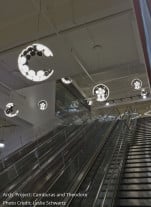 Artemide Scopas LED Suspension Light App compatible - Mariano's, Chicago, IL