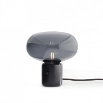 New Works Karl Johan LED Table Lamp - Smoked Glass