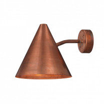 Tratten Wall Light in Copper