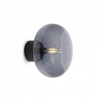 New Works Karl Johan Wall Light - Smoked Glass