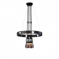 Buster + Punch Hero Chandelier - Graphite / Steel