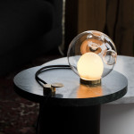 Bocci 28t Table and Wall Light Clear