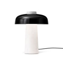 Audo Copenhagen Reverse LED Table Lamp - Carrara Marble