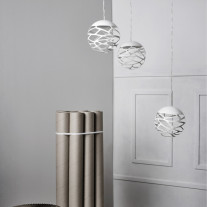 Lodes Kelly Cluster Sphere LED Trio Matte White 9010