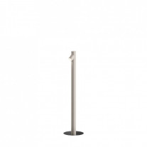 Vibia Bamboo Built-in LED Outdoor Floor Lamp Small 4802 Off White