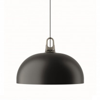 Lodes JIM Dome Pendant Grey Hook/Matte Black Diffuser