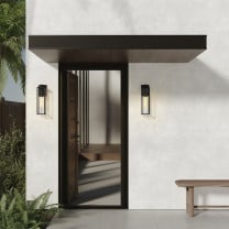 Astro Harvard Lantern Outdoor Wall Light Lifestyle Doorway