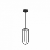 Flos In Vitro LED Outdoor Pendant Anthracite