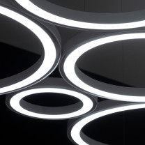 Artemide Ripple Cluster 3 LED Suspension from Below